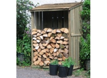Single Bay Log Store